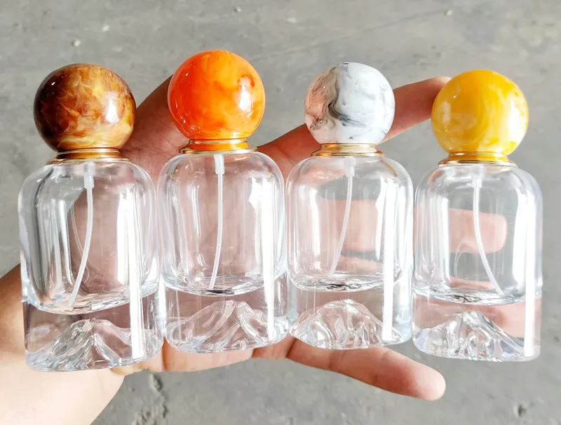 frascos de perfume de vidrio