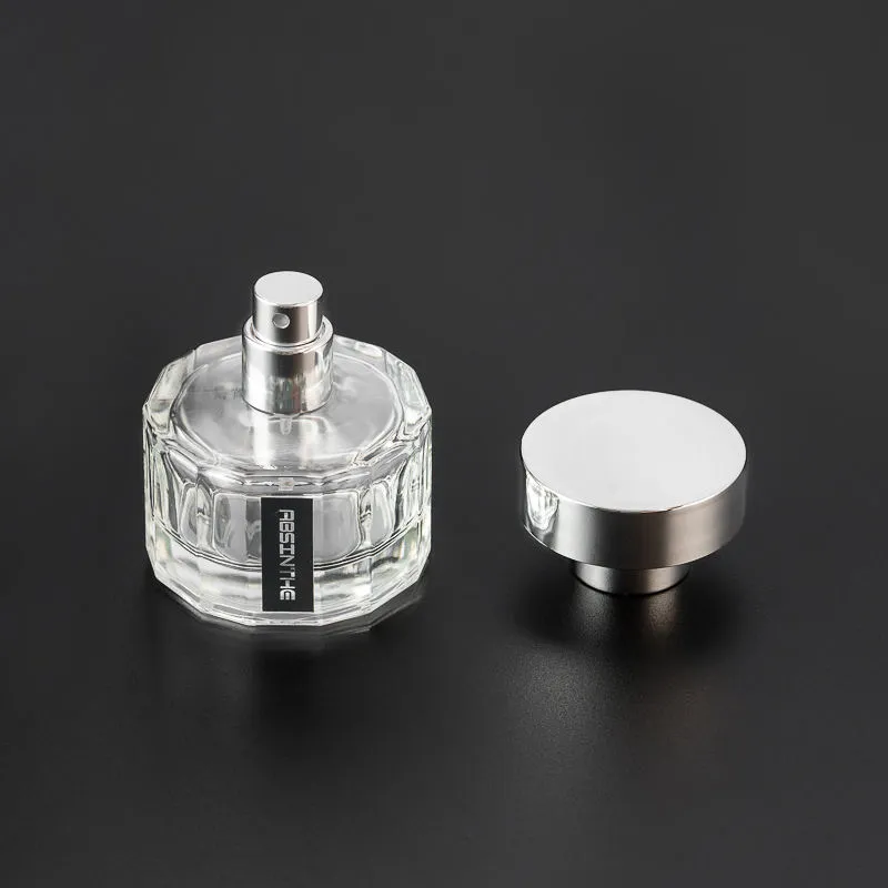 Wholesale Clear Glass Custom Empty Perfume Glass Bottle 30ml