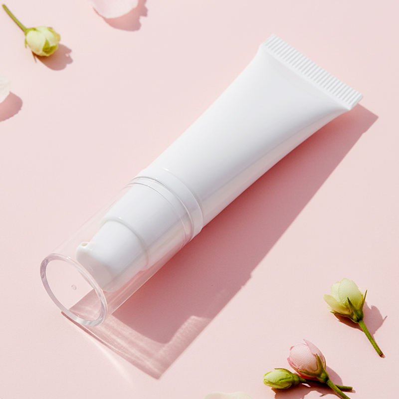 Tubo de crema para cosméticos Protector solar