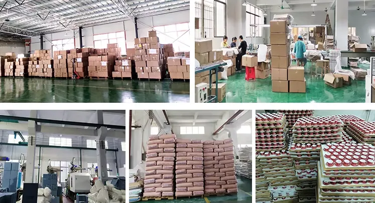 Pot cosmétique en plastique pour crème