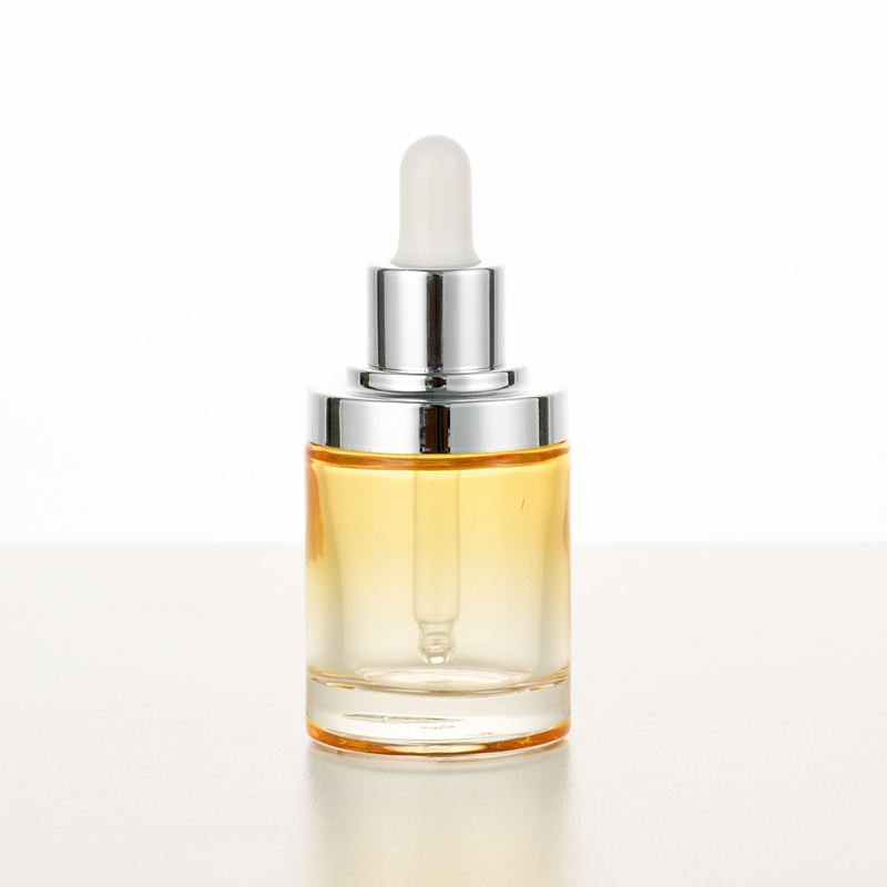 Flacon compte-gouttes en verre de luxe