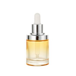 Flacon compte-gouttes vide en verre pour lotion de luxe