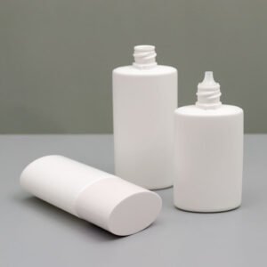 Frasco cuadrado de PP vacío para protector solar y cuidado de la piel, 30-50 ml