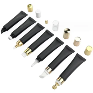 カスタマイズ可能なカラーリップバーム包装リップグロス絞りチューブ