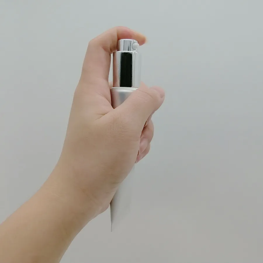 White Plastic Skincare Clearing Gel Hose Tube for Serum