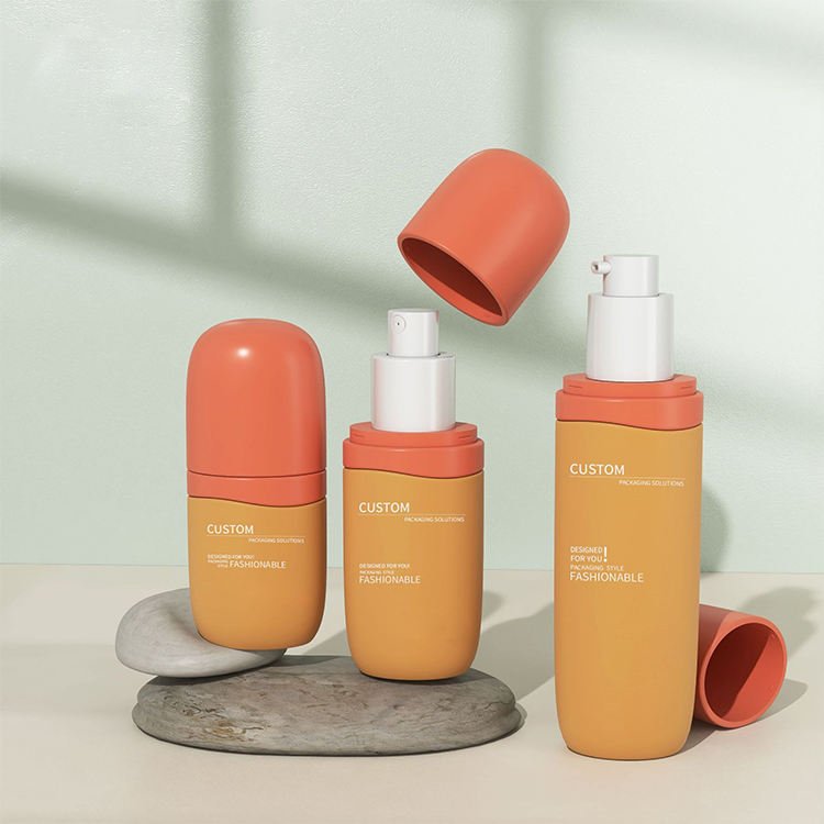 Flacon pulvérisateur de luxe à fond rond pour capsules