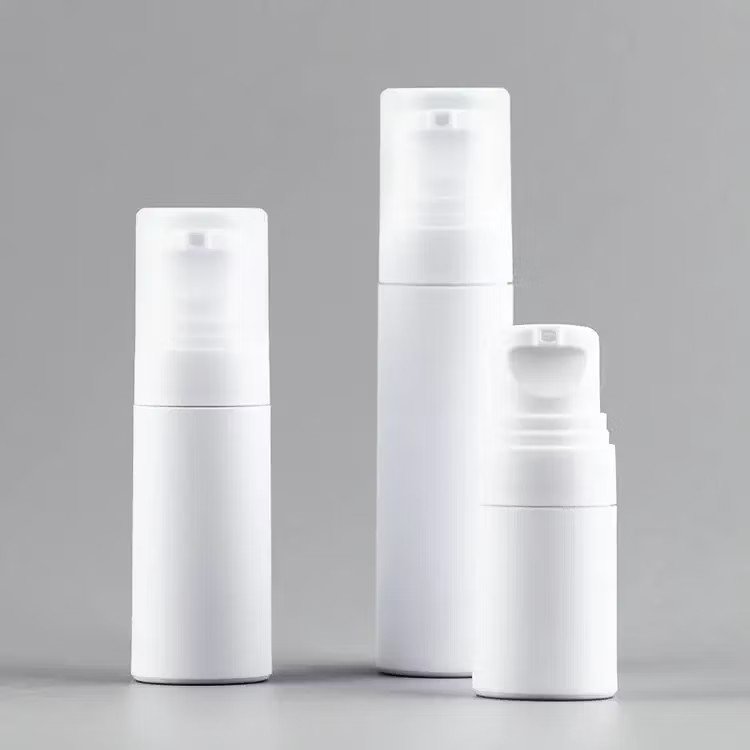 Frascos con bomba sin aire