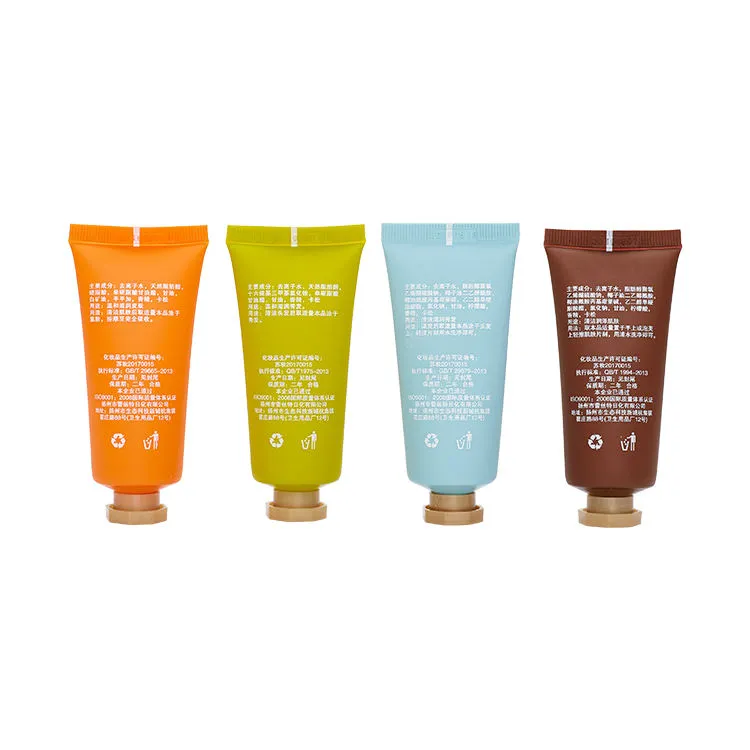 H034a78ebc1a345e09d9175947f129cfen Colorful Plastic Squeeze Lotion Tube Travel Hand Cream Sample Packaging 30–200ml