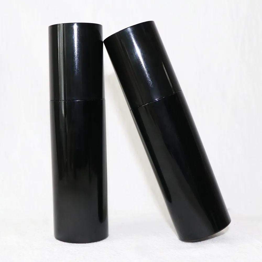 H6ab715a044f0411dab76fa95d53cd735T- Luxury PET Black Cosmetic Spray Bottles with Lid 50ml 100ml 120ml