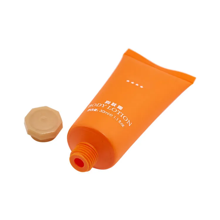 Colorful Plastic Squeeze Lotion Tube Travel Hand Cream Sample Packaging 30–200ml