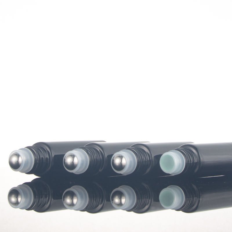 Black Essential Oil Roller Roll-On Glass Bottle 10ml