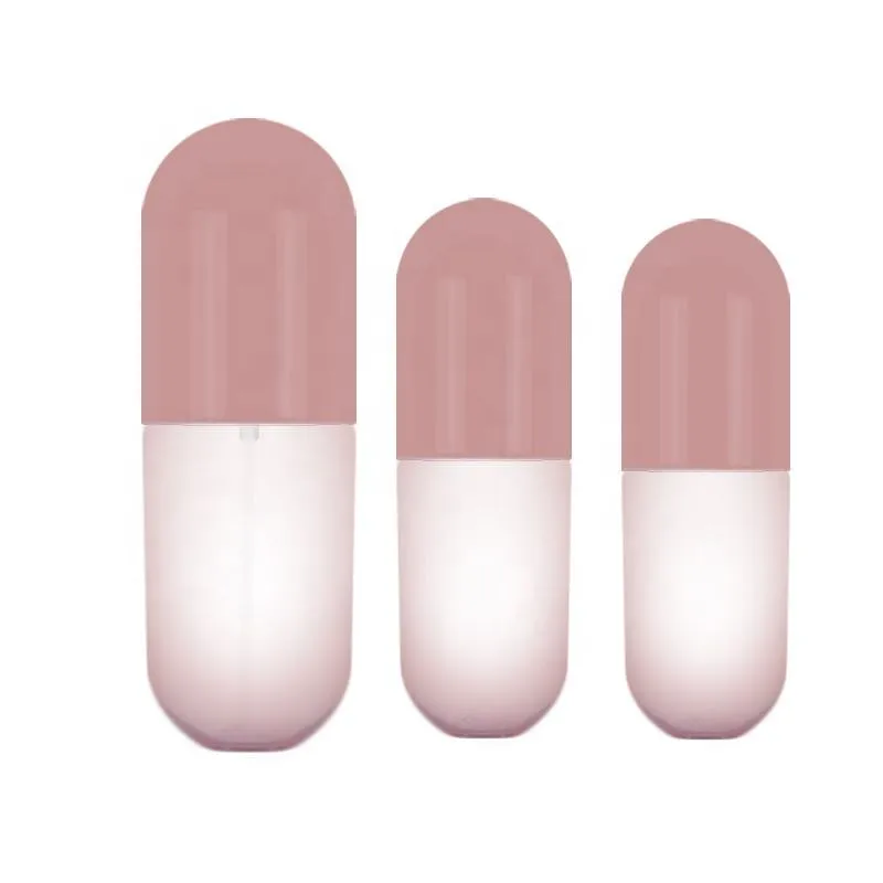 PET Capsule Shape Plastic Spray Bottle 30ml 40ml 60ml 120ml 150ml 200ml 300ml