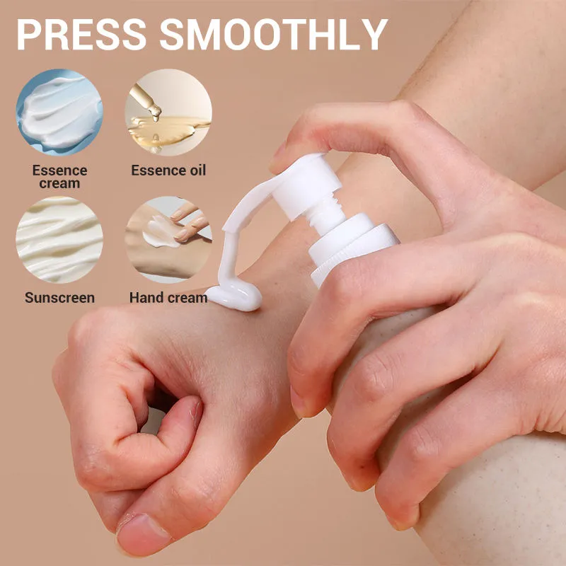 Luxury Eco-Friendly Packaging PE Shampoo Pump Bottle 100-500ml