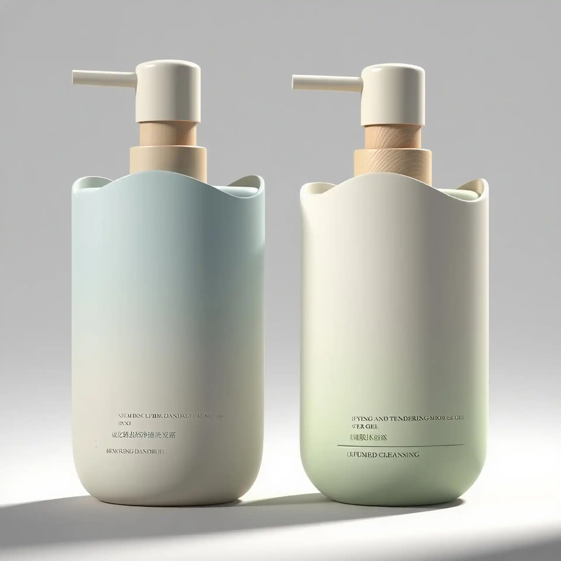 Fabricantes de botellas de champú personalizadas de 500 ml en China