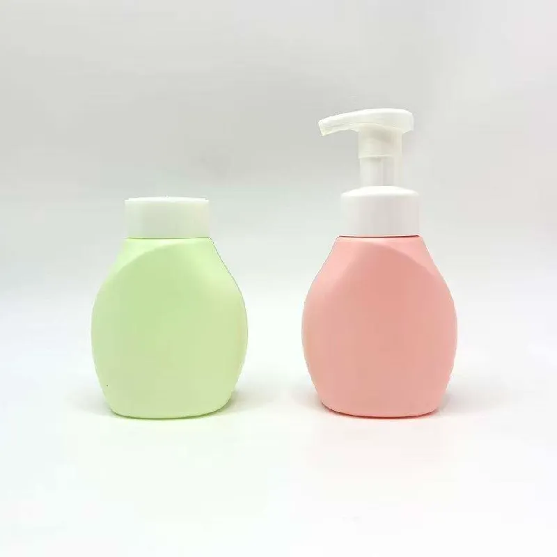 H7251339f1abd410aab5672d5ee6e0fedm Venta al por mayor de botellas de plástico con bomba de espuma para jabón de manos de 300 ml, en colores personalizados