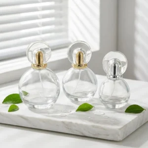 고급 원형 빈 스프레이 유리 향수병 30ml, 50ml, 100ml