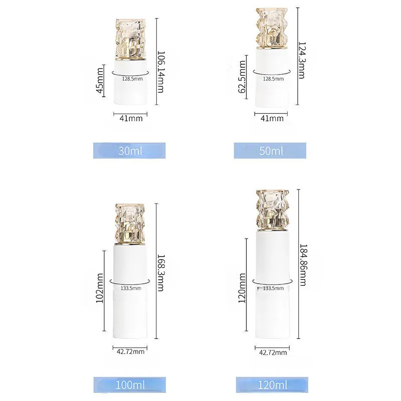 Botella con bomba de vacío Venta al por mayor de botellas con bomba de vacío para loción, de 30 ml a 120 ml
