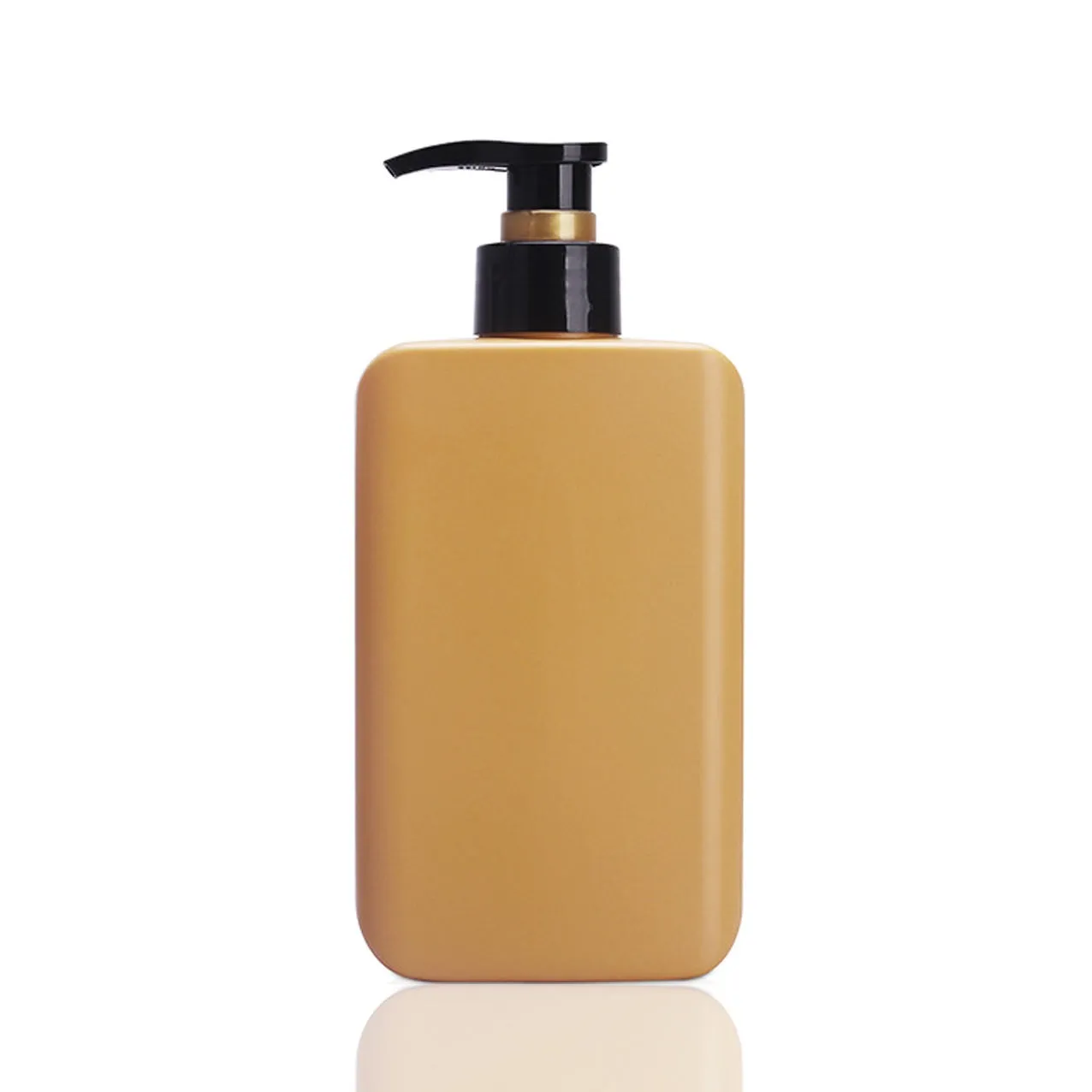 Botellas con dosificador para champú de 300 ml Botellas cuadradas con dosificador para champú para hombre, personalizadas, de 300 ml