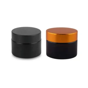 Tarro de vidrio OEM con tapa de rosca para crema facial de 20 g, 30 g y 50 g