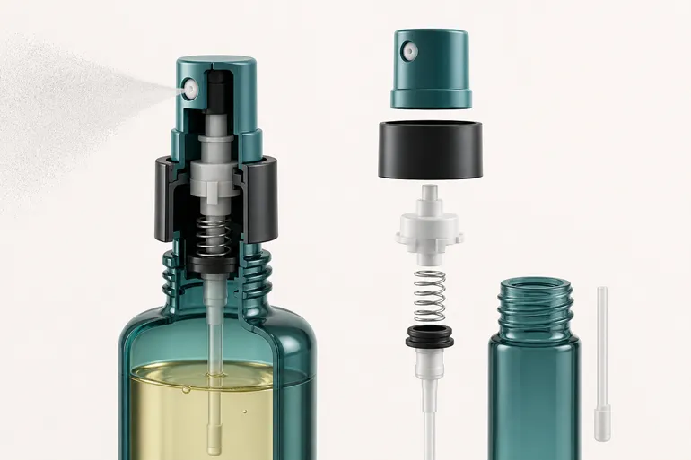 ¿Qué tipo de botella con atomizador es la más adecuada para los aceites esenciales?