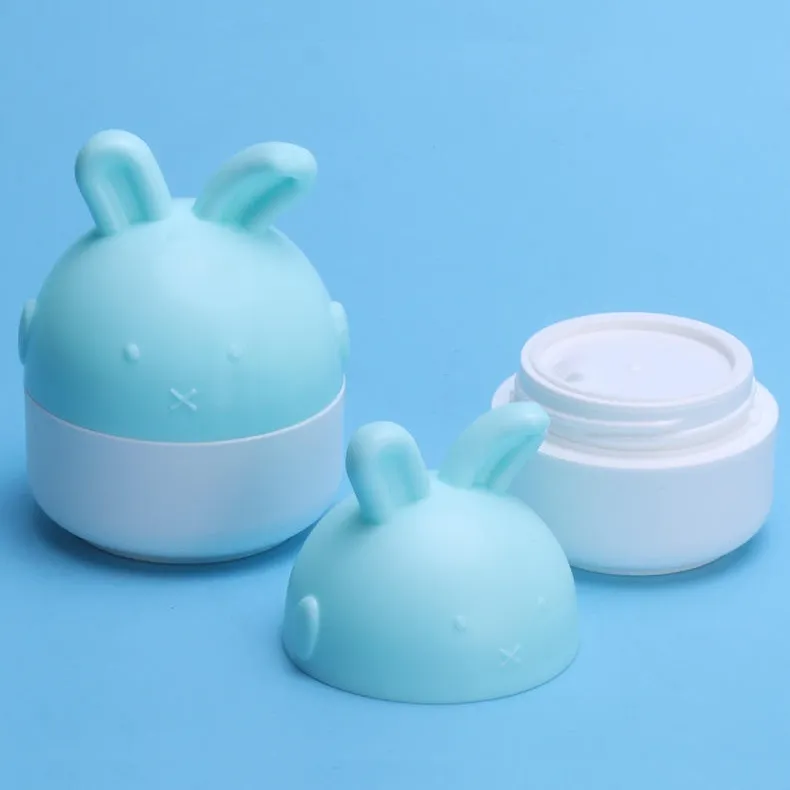 Vasetto personalizzato in ABS per lozione e crema mani per la cura della pelle del bambino, blu, da 30 ml / 50 ml