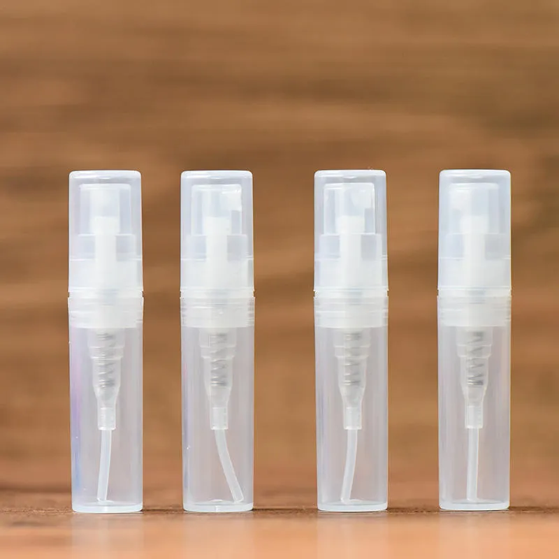 Hdc291e77dea046b284df82f90af83df Flacone spray in plastica per profumo, formato mini da 2 ml, 3 ml e 5 ml