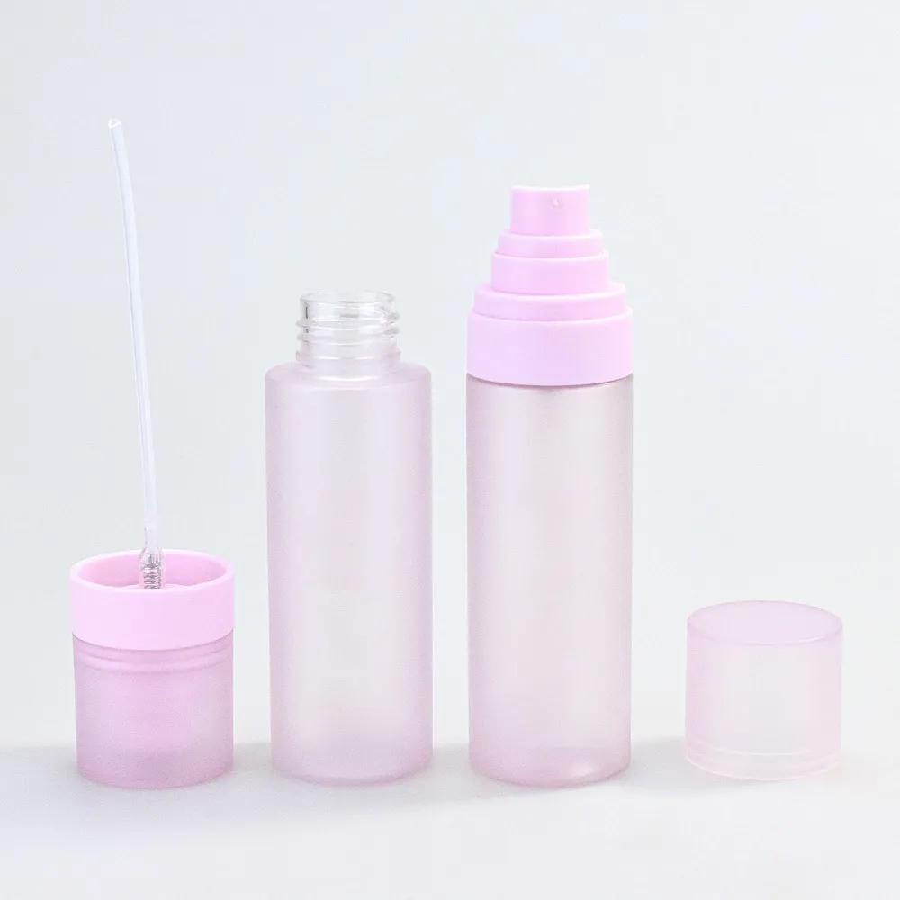 Hf6695cca2cf34342beb8a0e00394 Wholesale 50ml/80ml/100ml/120ml Empty PET Plastic Fine Mist Perfume Spray Bottles (Frosted Finish, with Pump)