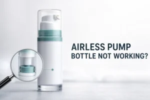¿Tu botella con bomba sin aire no funciona?