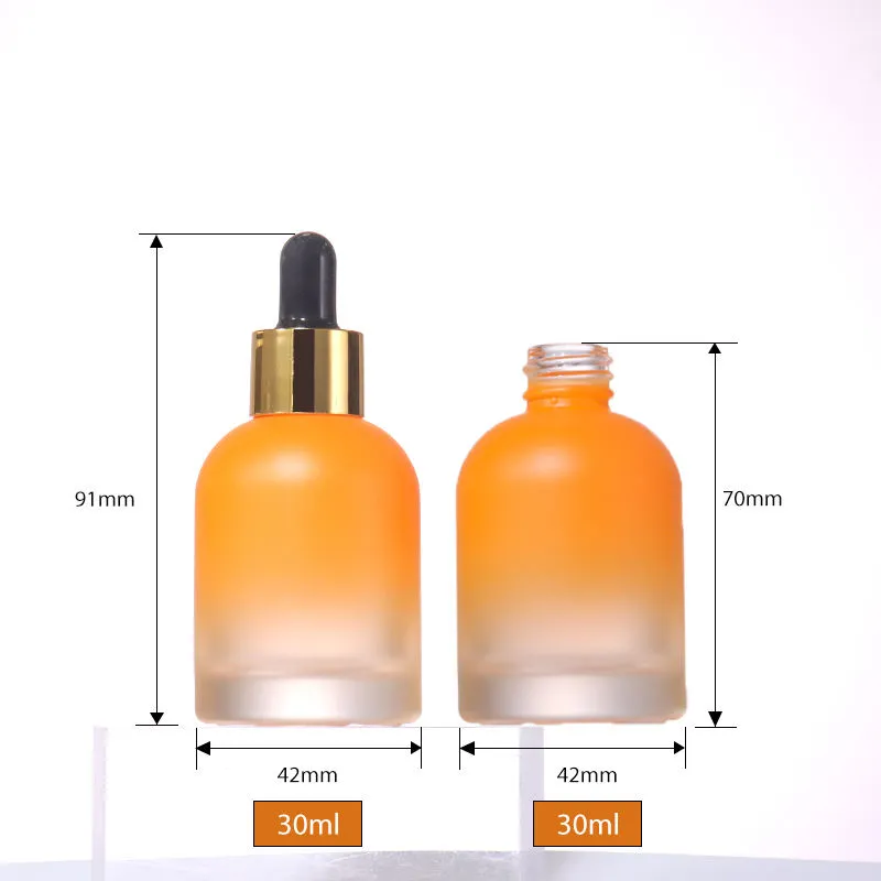 H218a413087c94b009398bb7007 Glasflasche mit Tropfverschluss und allmählich verdicktem Boden, 30 ml