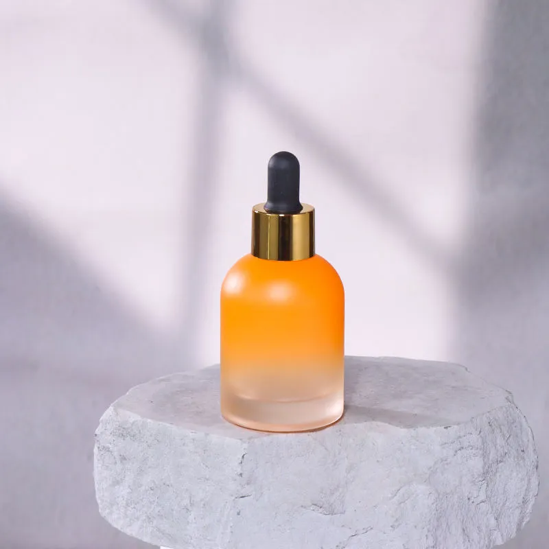Glasflasche mit Tropfverschluss und allmählich verdicktem Boden, 30 ml