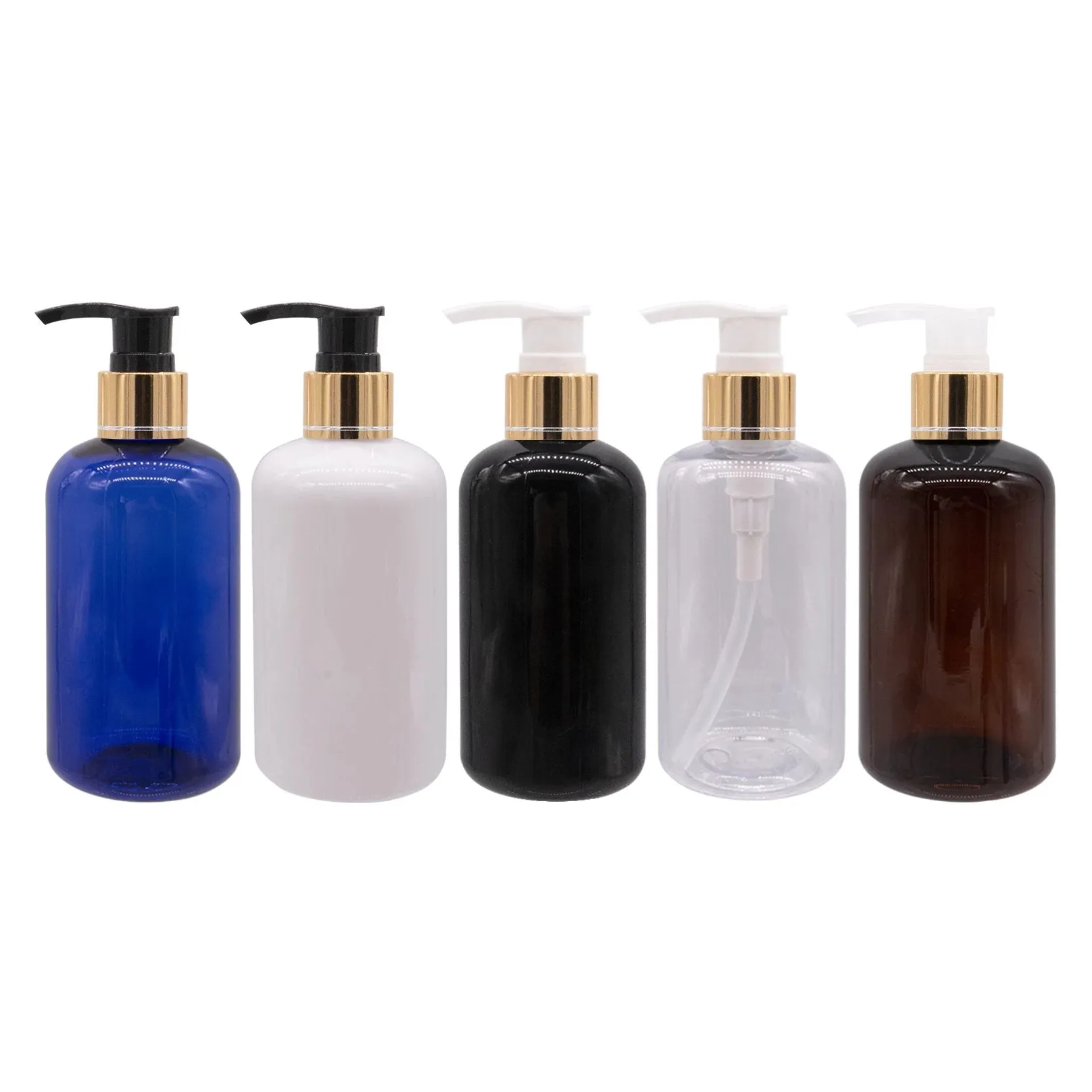 300ml 500ml Luxury PET Shampoo Pump Bottles for Hand Sanitizer and Hair Conditioner