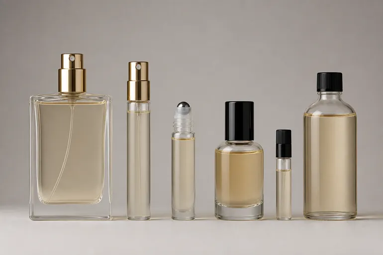 ¿Cuáles son los diferentes tipos de frascos de perfume?