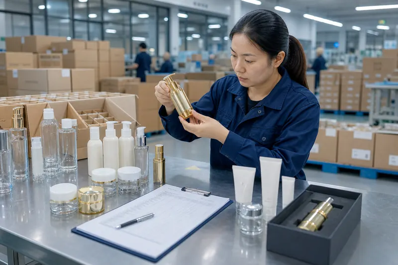 Come ispezionare gli imballaggi dei cosmetici prima della spedizione