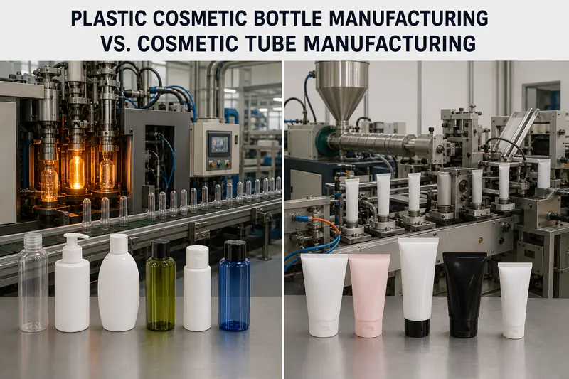 Cómo elegir un fabricante de frascos y tubos de plástico para cosméticos
