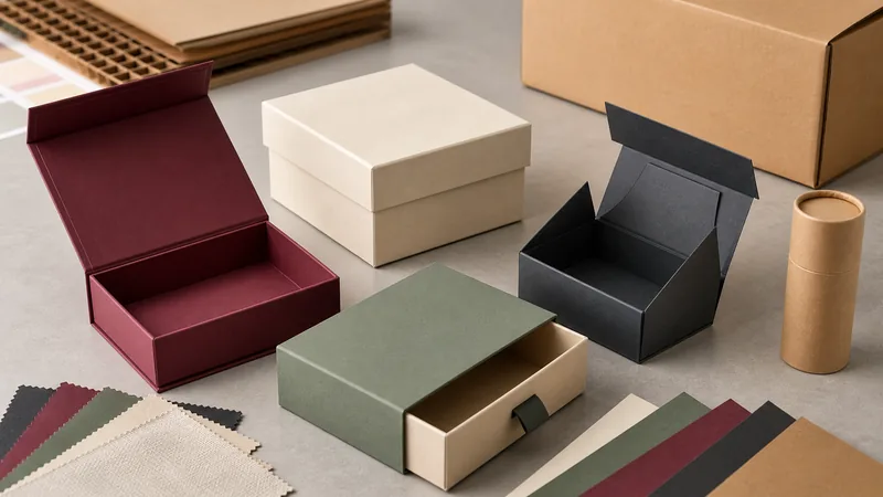 Cajas de regalo sin marca, rígidas, magnéticas, para cajones, plegables y en forma de tubo, de fabricantes mayoristas de China