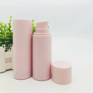 30ml 50ml 100ml 120ml Custom Luxury PP Matte Pink Lotion Pump Bottle