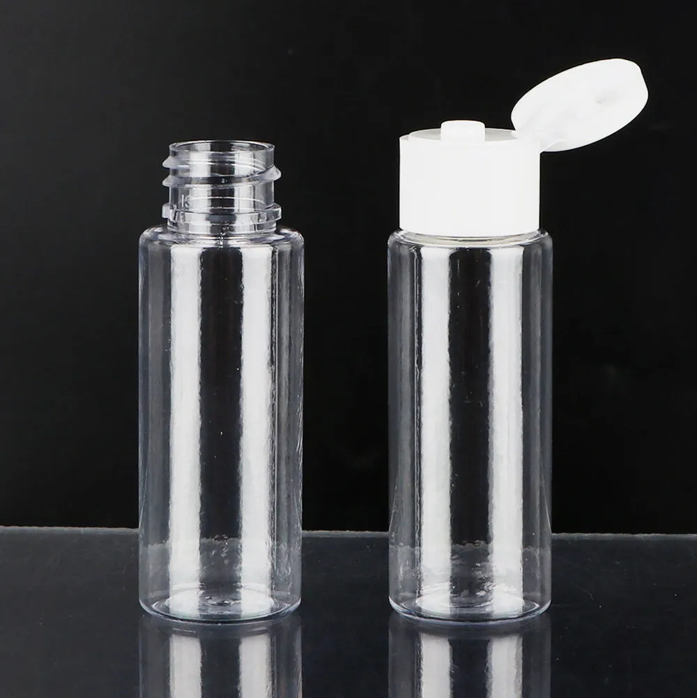 Hf830d063bdd841cc91 Botella de champú y loción de viaje «Leak Easy Carry Mini» con tapa abatible, 30 ml
