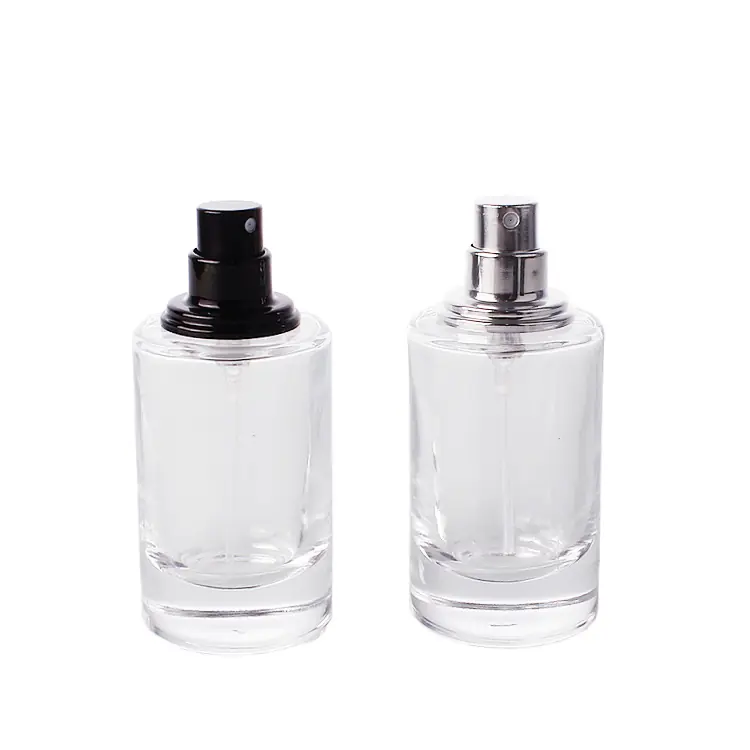perfume-bottle-01 15ml 30ml 50ml 100ml Luxury Empty Round Perfume Bottles with Pump Sprayer Diffuser