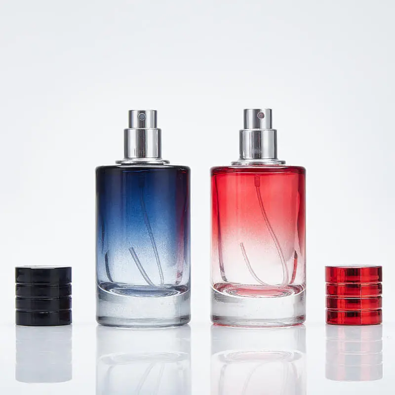 15ml 30ml 50ml 100ml Luxury Empty Round Perfume Bottles with Pump Sprayer Diffuser