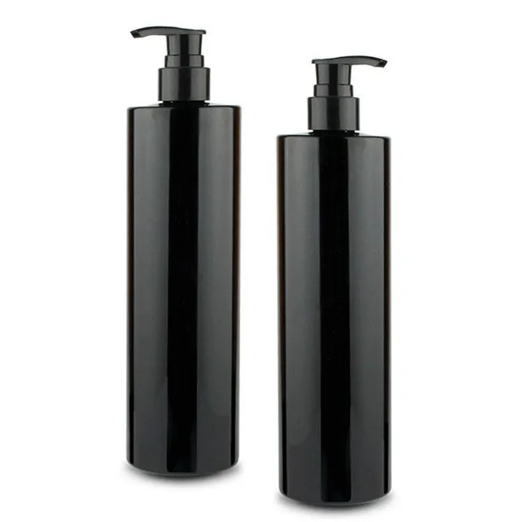 Spot 50ml 100ml 200ml250ml480ml 500ml PET Plastic Shoulder Bottles Shampoo and Conditioner Wash Bottle