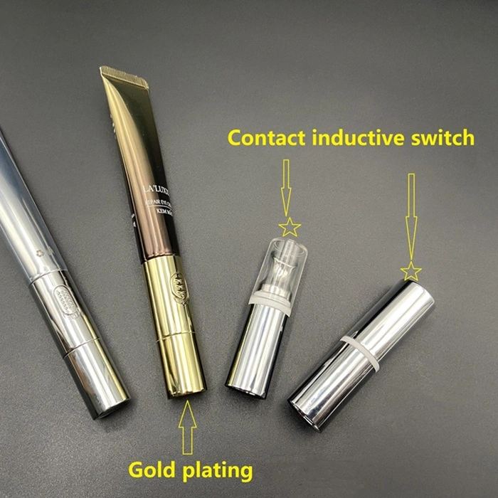 10ml 15ml/0.5 oz 20ml 25ml Plastic Aluminum Metal Electric Massage Eye Cream Tube for Dark Circles